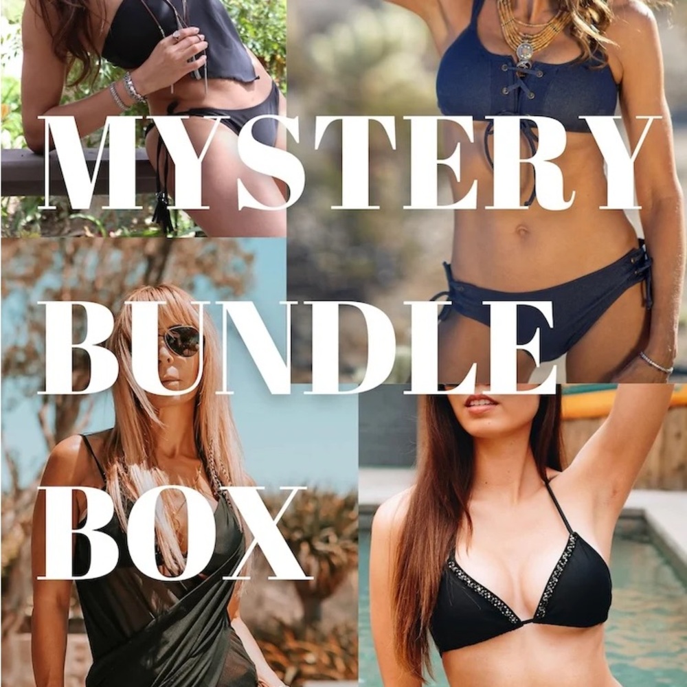 Mystery Swimwear beach style women clothing Bundle Swim Tops & Bottoms 15 pcs
